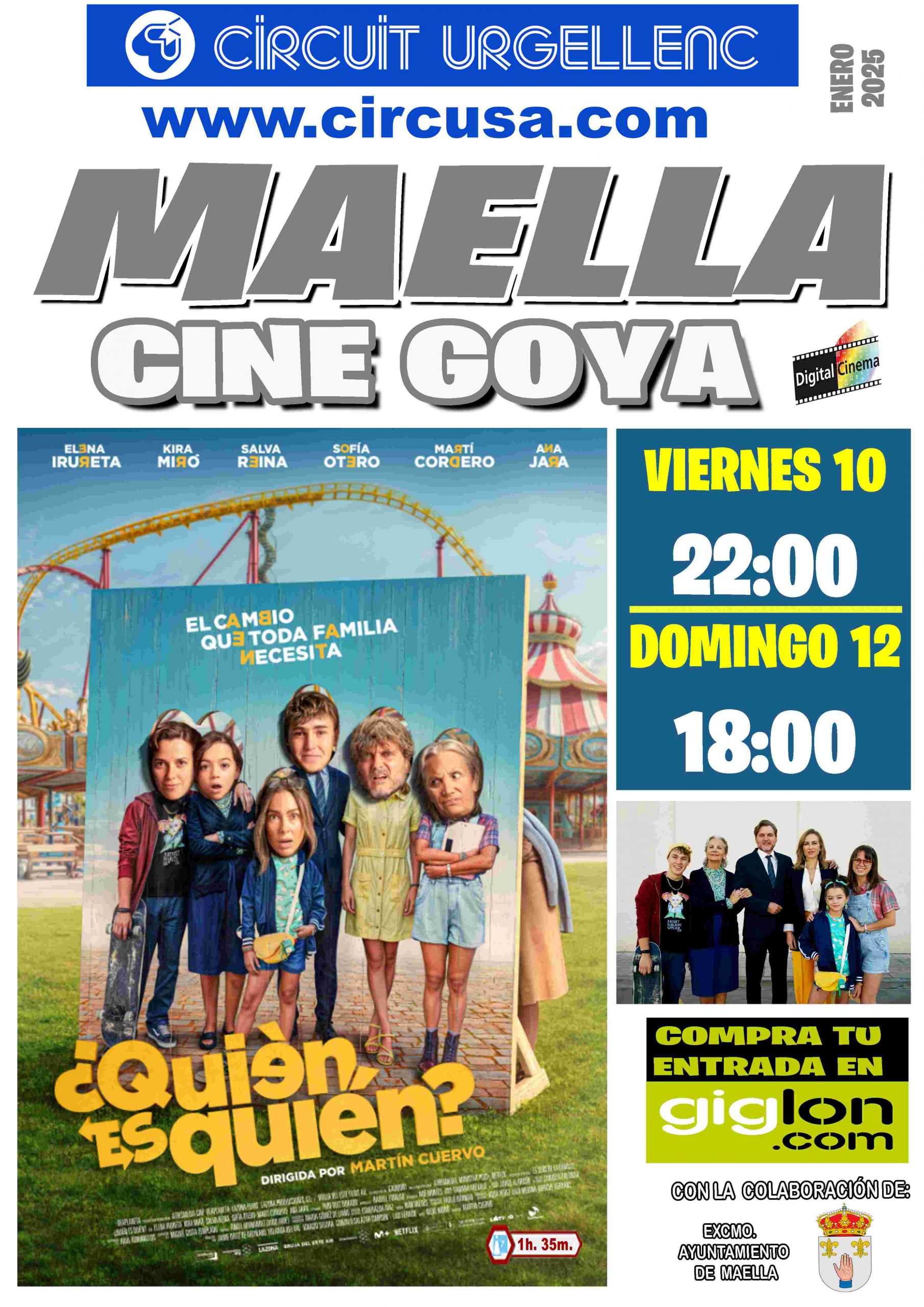 CINE -«QUIEN ES QUIEN»