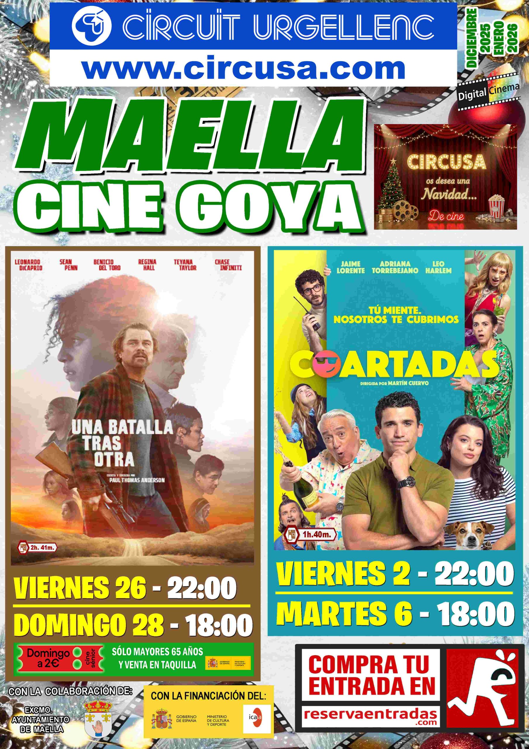 CINE -«UNA BATALLA TRAS OTRA»-«COARTADAS»