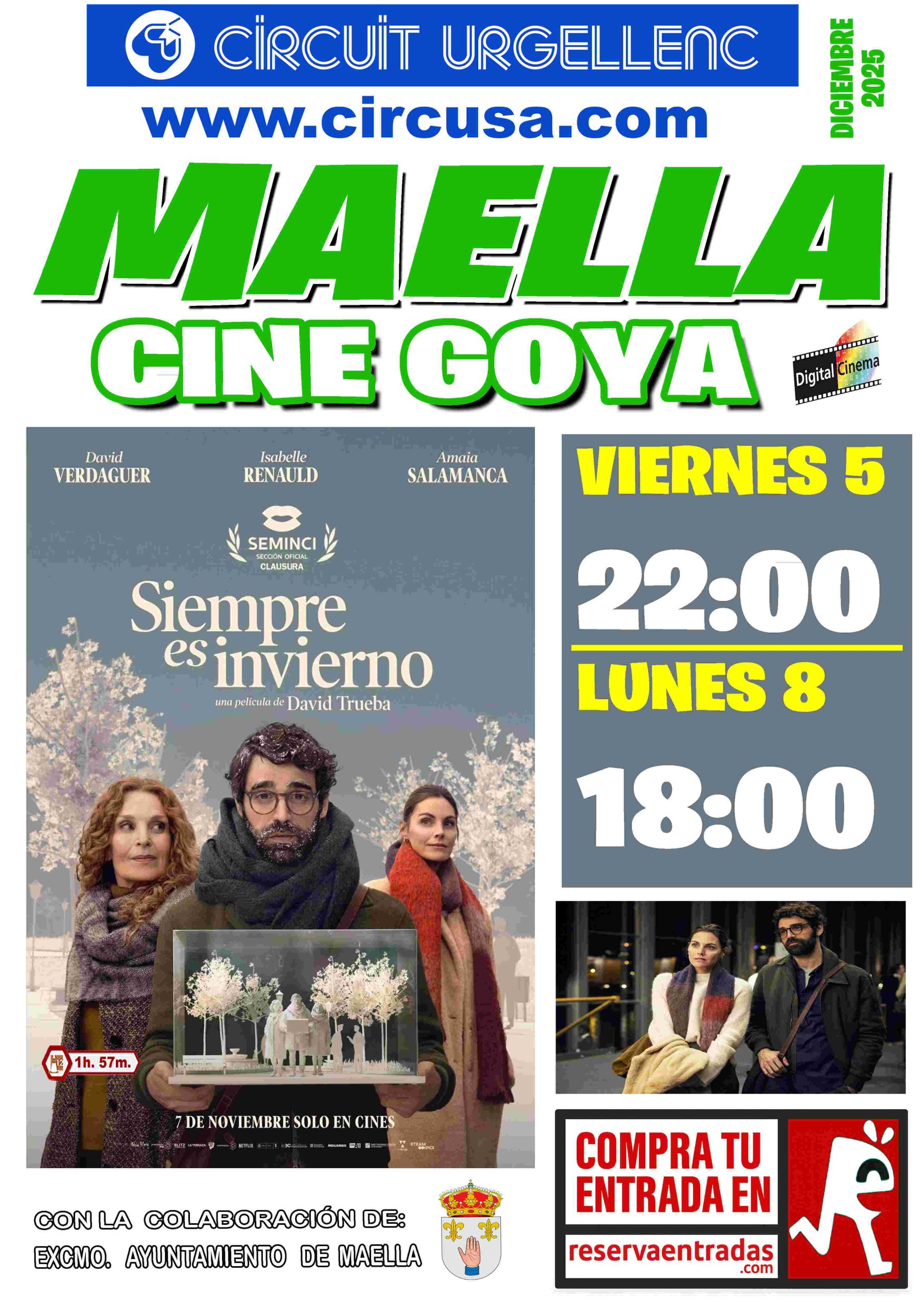 CINE- «SIEMPRE ES INVIERNO»